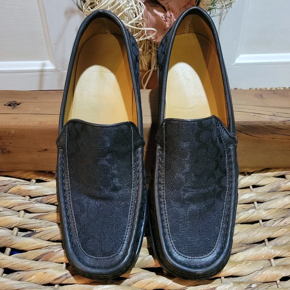 Vintage Coach Vance Signature Loafers